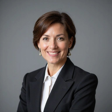 Professional portrait of Dr. Anna Schmidt