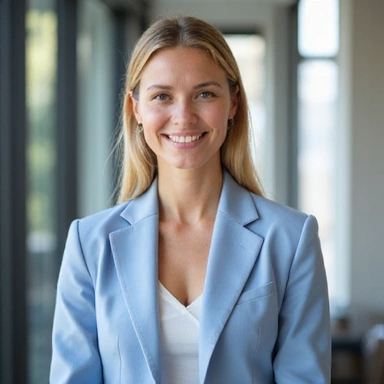 Professional portrait of Ms. Lena Müller